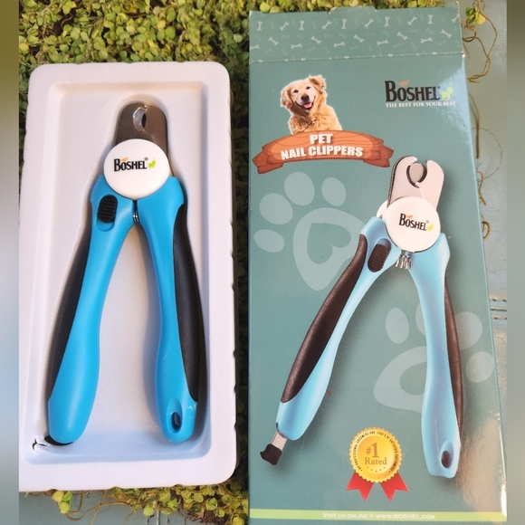 NAILS PRO BOSHEL Groomer Pet Clippers Rated #1 Easy to Use Dog Cat Paws Claw NIB - Picture 2 of 11